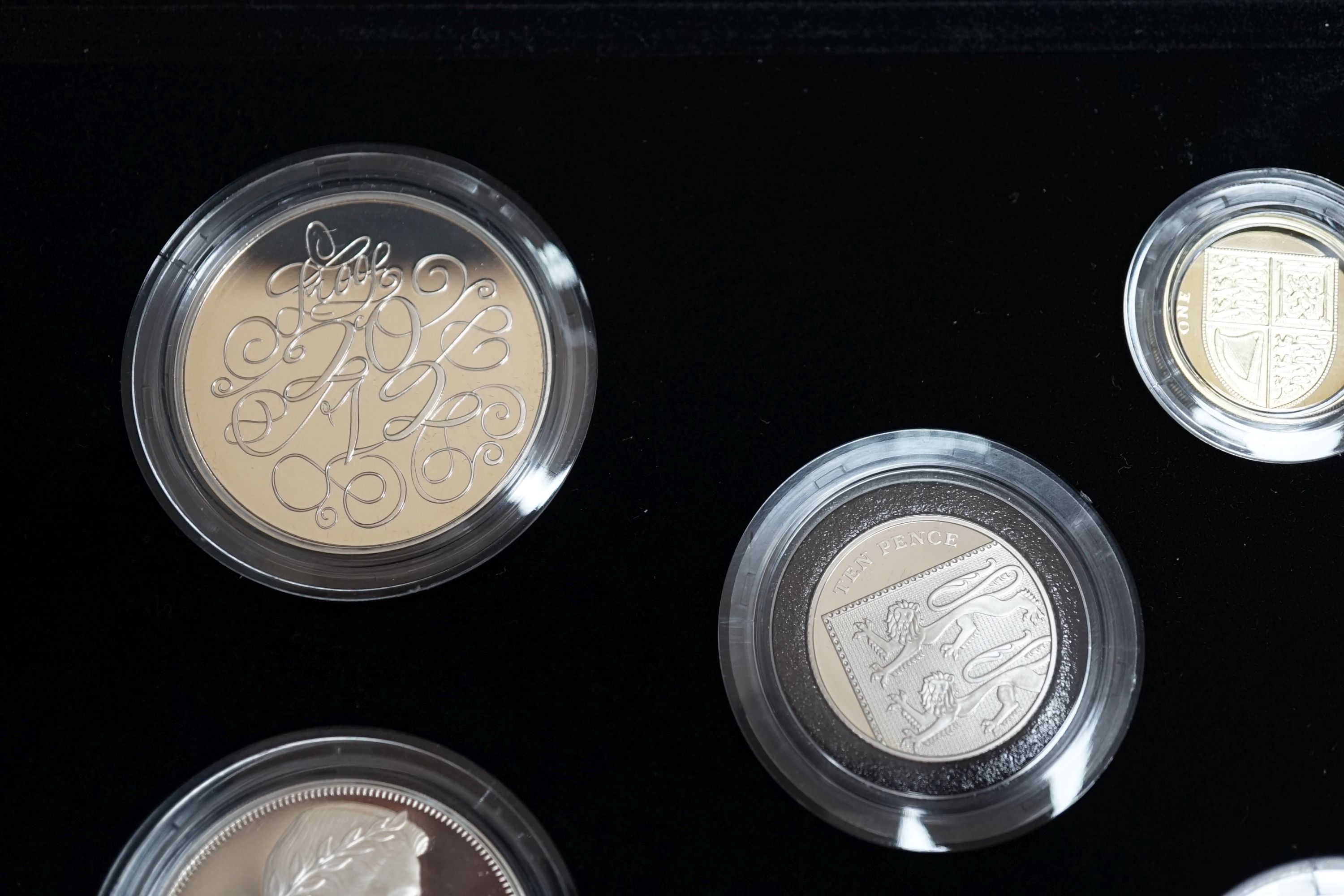 A 2012 UK premium proof coin collection